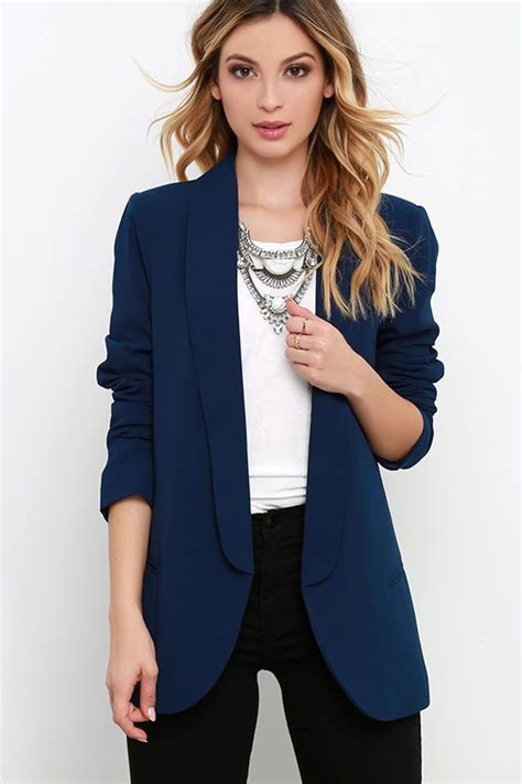 outfit giacca blu navy|navy blue outfits for summer.